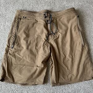 Roark Men’s Layover Shorts Tan Sz 32